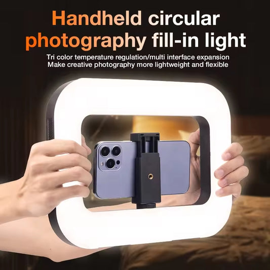 anneau lumineux stabilisateur portatif